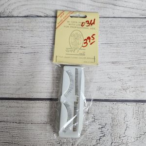 Vtg Doll Lashes Upper/Lower Brown Hand Knotted 100% Human Hair Wee 3 Collection